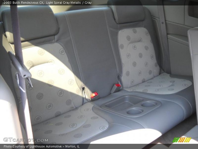 Light Spiral Gray Metallic / Gray 2003 Buick Rendezvous CX