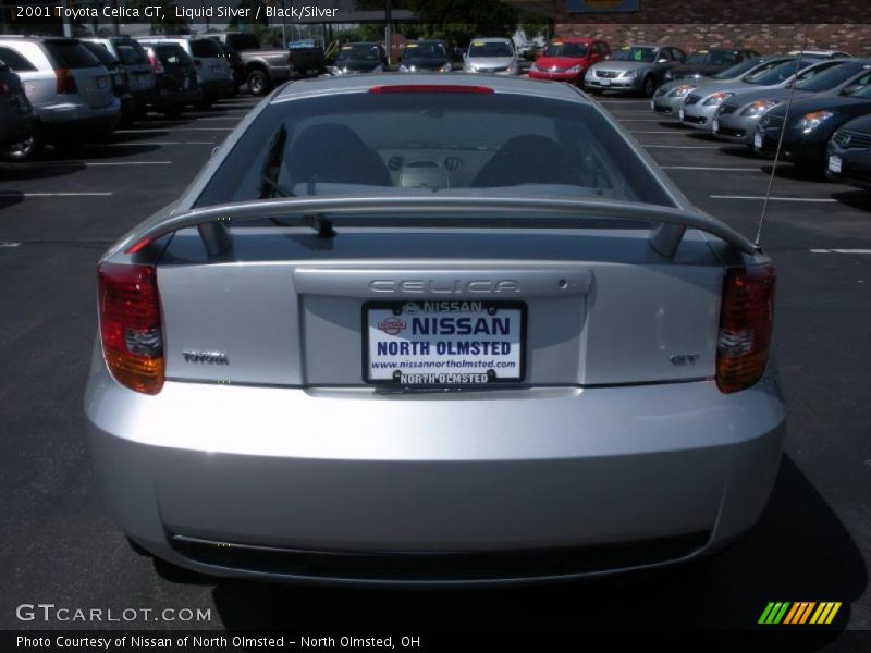 Liquid Silver / Black/Silver 2001 Toyota Celica GT