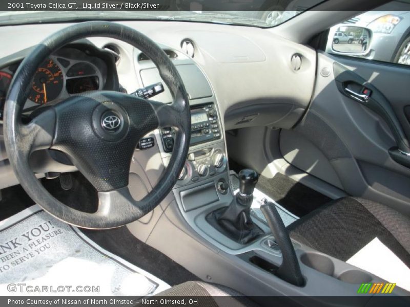 Liquid Silver / Black/Silver 2001 Toyota Celica GT