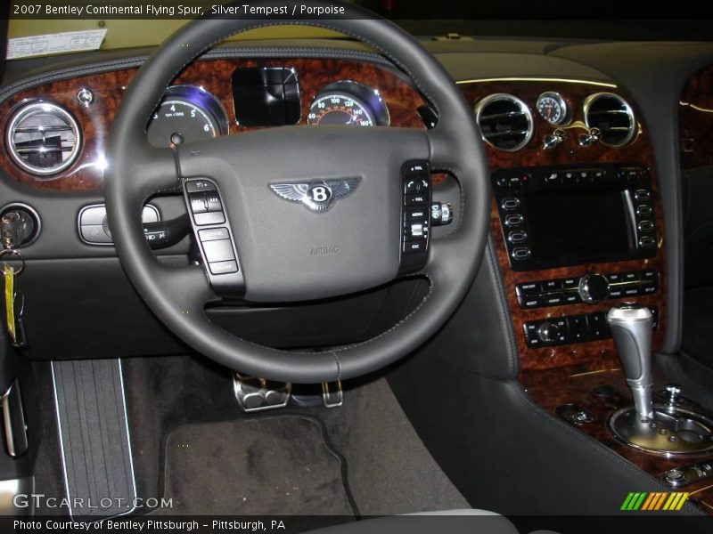 Silver Tempest / Porpoise 2007 Bentley Continental Flying Spur