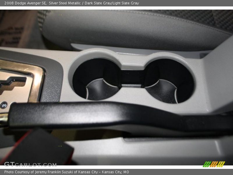 Silver Steel Metallic / Dark Slate Gray/Light Slate Gray 2008 Dodge Avenger SE