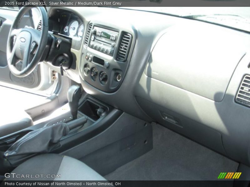 Silver Metallic / Medium/Dark Flint Grey 2005 Ford Escape XLS