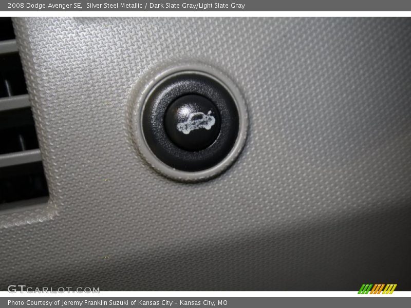 Silver Steel Metallic / Dark Slate Gray/Light Slate Gray 2008 Dodge Avenger SE