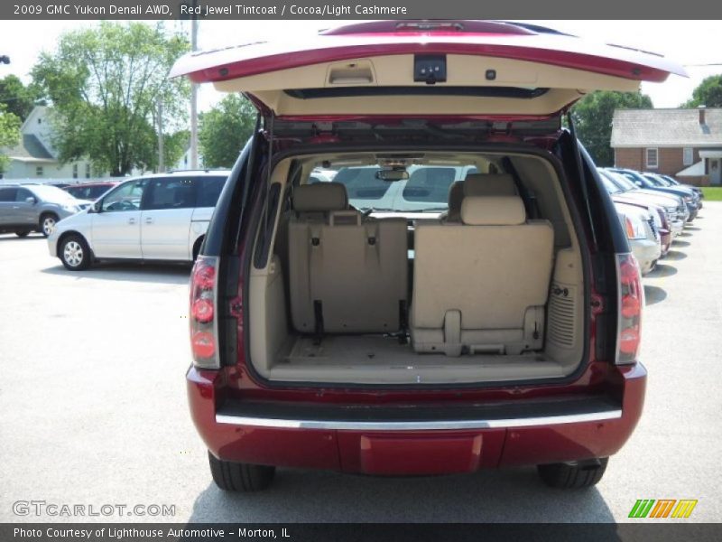 Red Jewel Tintcoat / Cocoa/Light Cashmere 2009 GMC Yukon Denali AWD