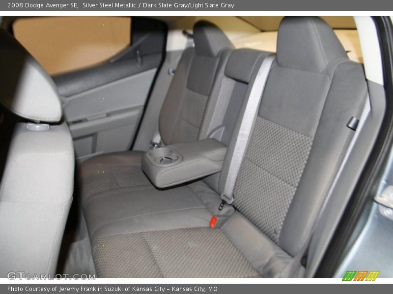 Silver Steel Metallic / Dark Slate Gray/Light Slate Gray 2008 Dodge Avenger SE