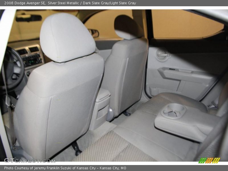 Silver Steel Metallic / Dark Slate Gray/Light Slate Gray 2008 Dodge Avenger SE