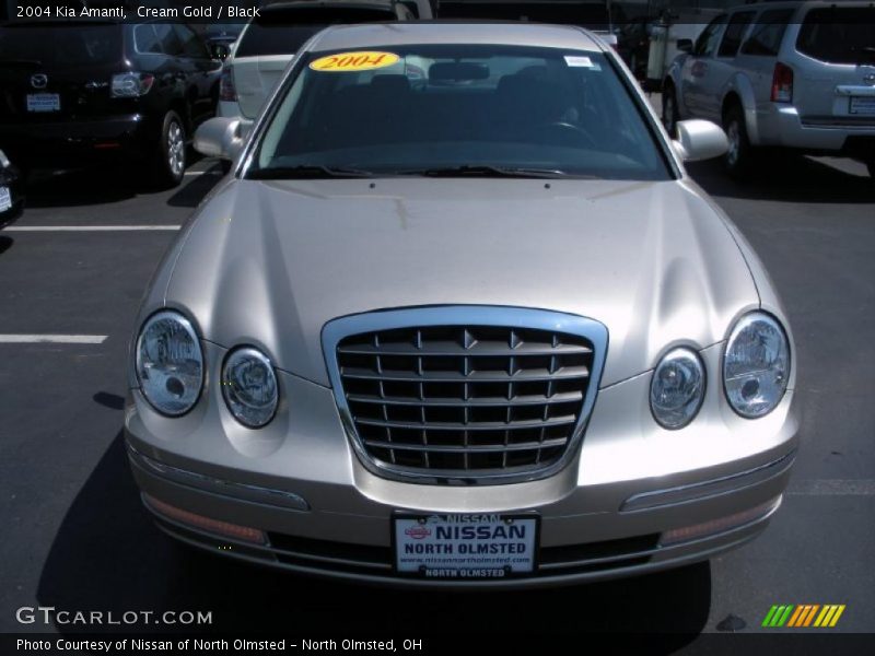 Cream Gold / Black 2004 Kia Amanti