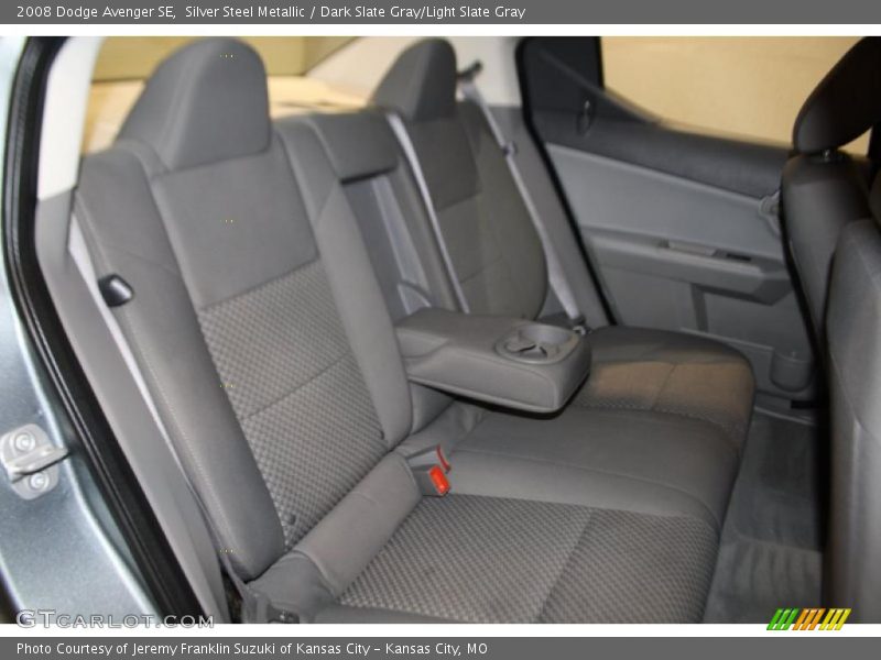 Silver Steel Metallic / Dark Slate Gray/Light Slate Gray 2008 Dodge Avenger SE