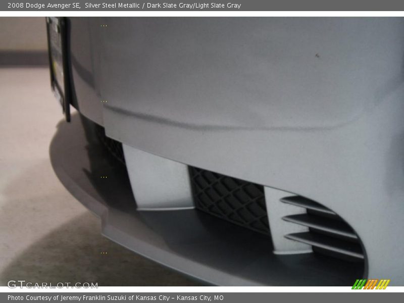 Silver Steel Metallic / Dark Slate Gray/Light Slate Gray 2008 Dodge Avenger SE