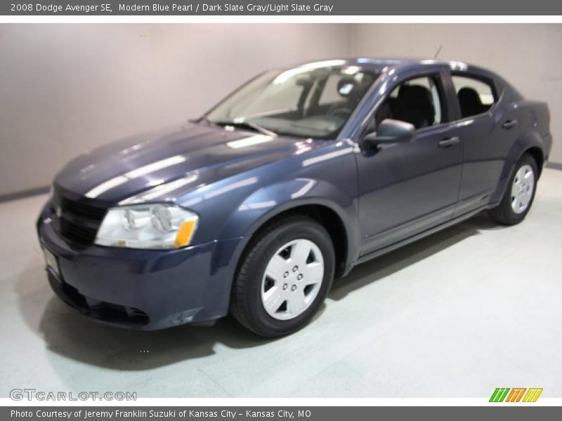 Modern Blue Pearl / Dark Slate Gray/Light Slate Gray 2008 Dodge Avenger SE