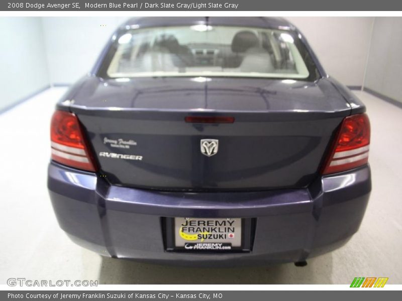 Modern Blue Pearl / Dark Slate Gray/Light Slate Gray 2008 Dodge Avenger SE