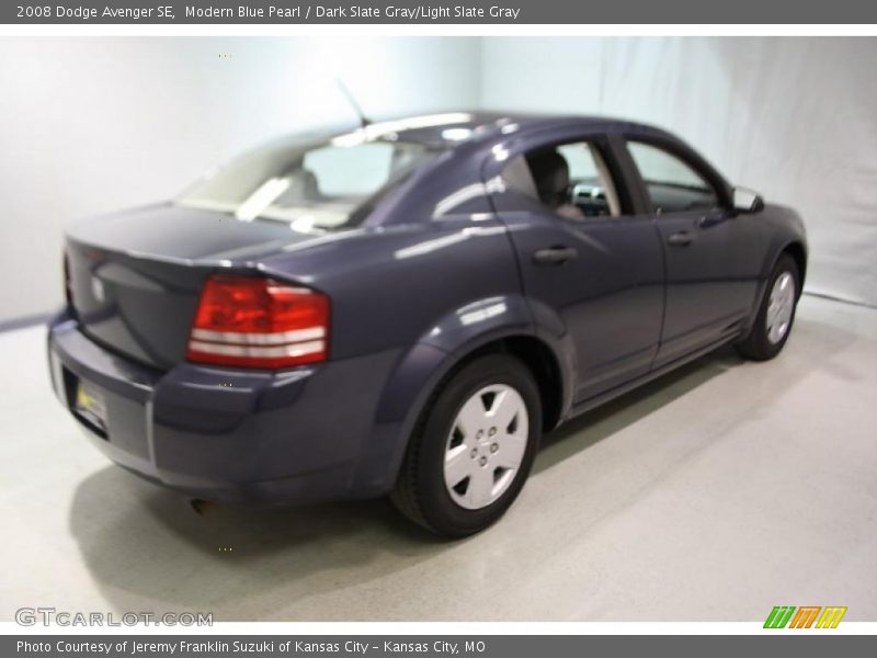 Modern Blue Pearl / Dark Slate Gray/Light Slate Gray 2008 Dodge Avenger SE