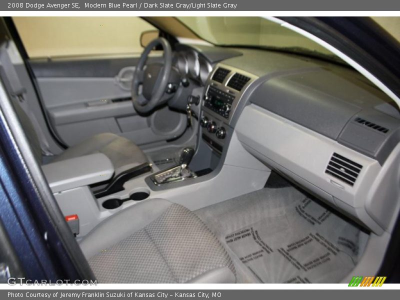 Modern Blue Pearl / Dark Slate Gray/Light Slate Gray 2008 Dodge Avenger SE
