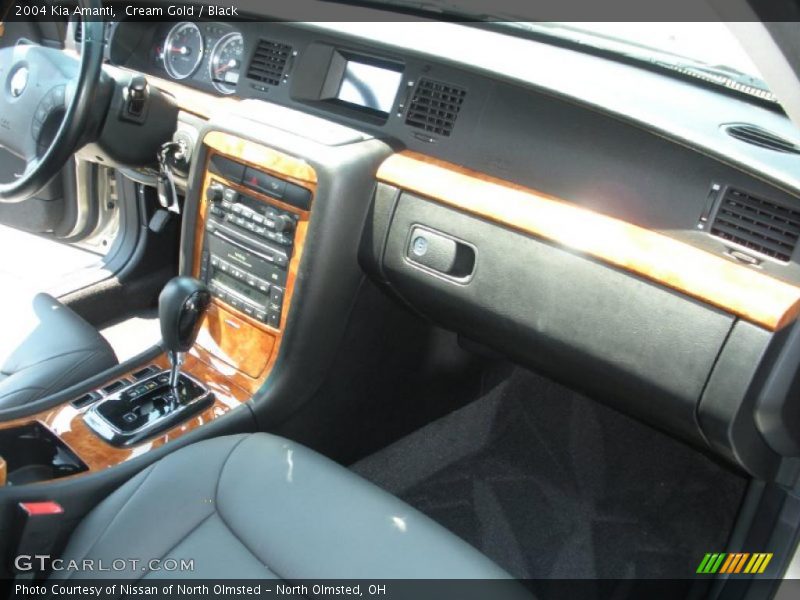 Cream Gold / Black 2004 Kia Amanti