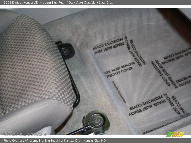 Modern Blue Pearl / Dark Slate Gray/Light Slate Gray 2008 Dodge Avenger SE