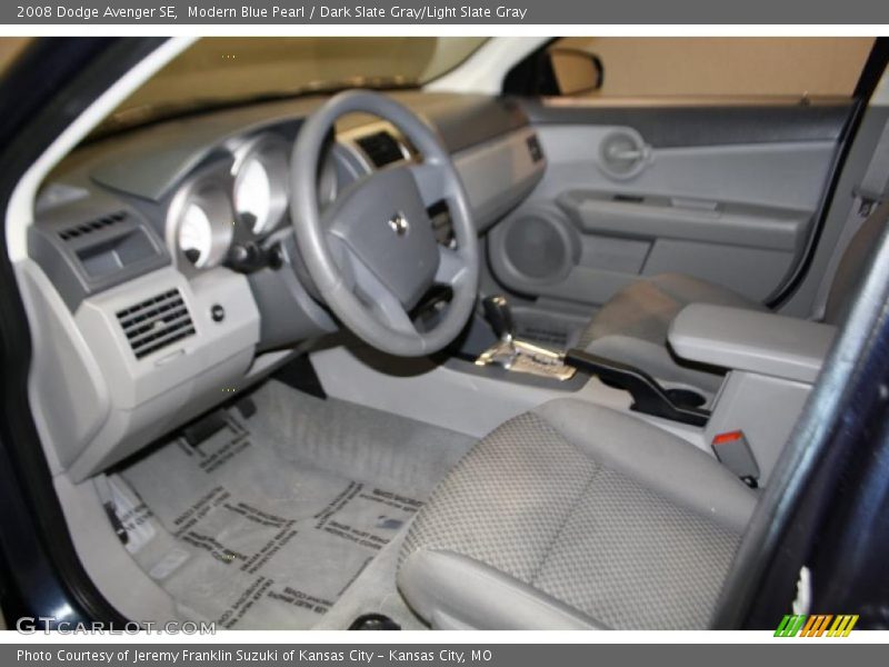 Modern Blue Pearl / Dark Slate Gray/Light Slate Gray 2008 Dodge Avenger SE