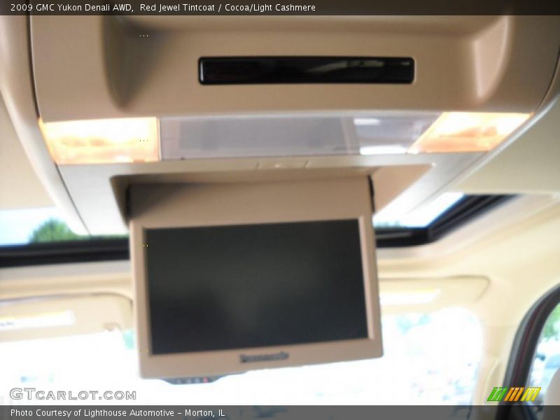 Red Jewel Tintcoat / Cocoa/Light Cashmere 2009 GMC Yukon Denali AWD