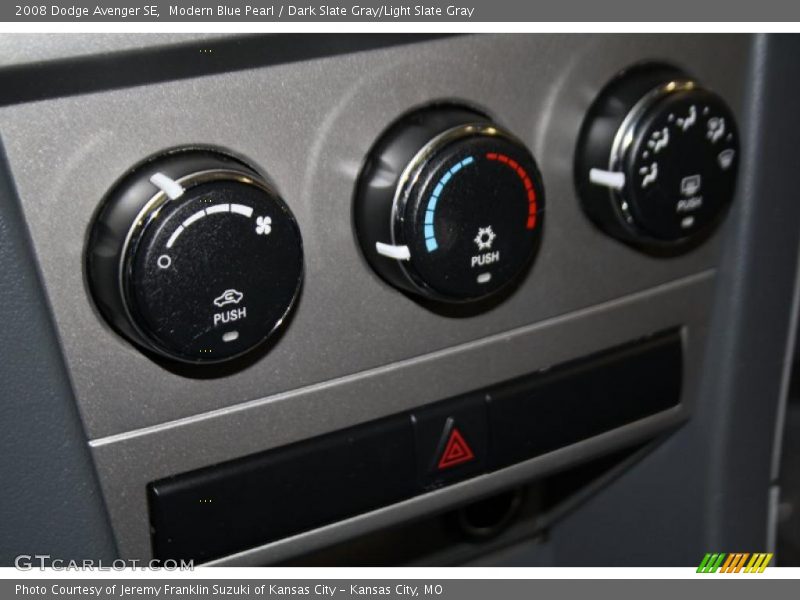 Modern Blue Pearl / Dark Slate Gray/Light Slate Gray 2008 Dodge Avenger SE