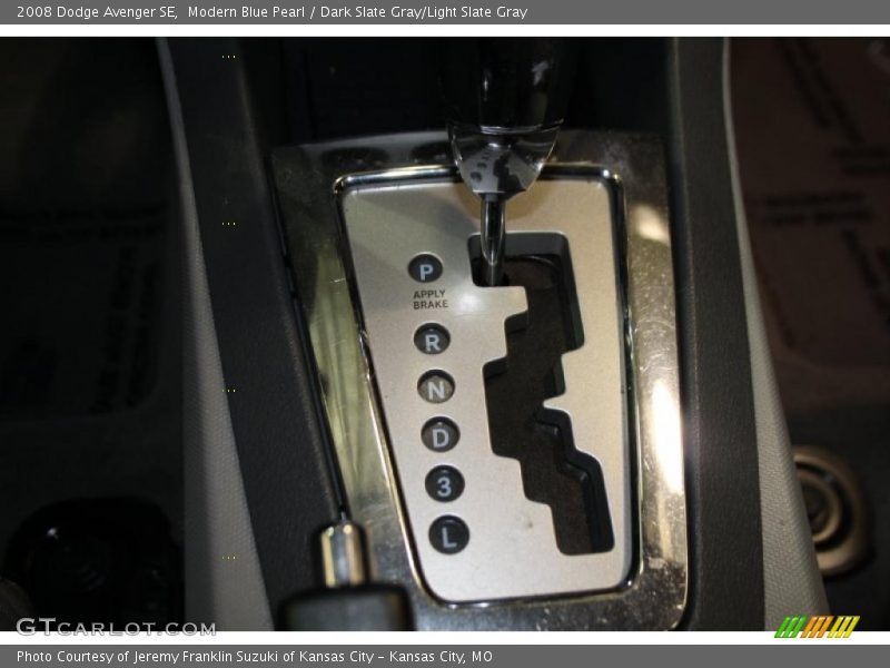 Modern Blue Pearl / Dark Slate Gray/Light Slate Gray 2008 Dodge Avenger SE