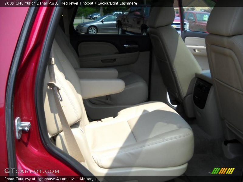Red Jewel Tintcoat / Cocoa/Light Cashmere 2009 GMC Yukon Denali AWD