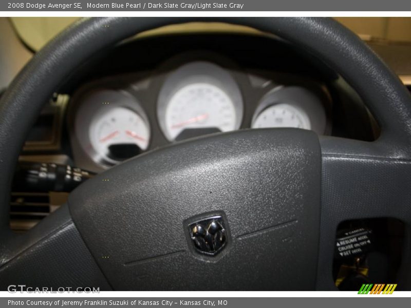 Modern Blue Pearl / Dark Slate Gray/Light Slate Gray 2008 Dodge Avenger SE