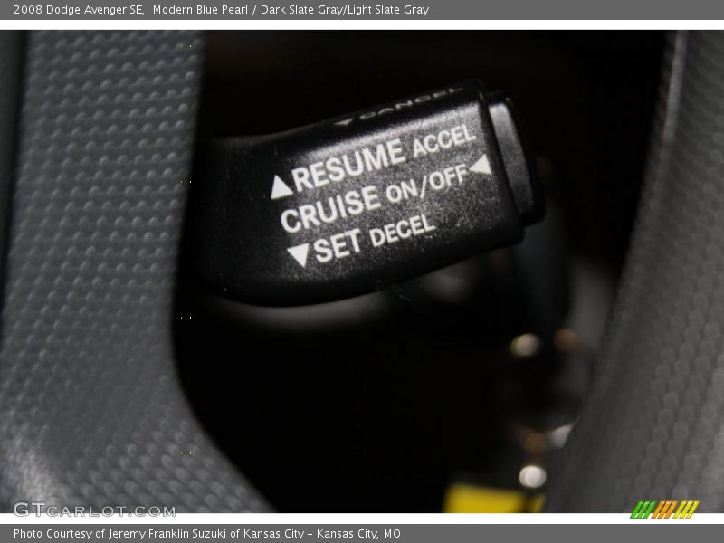 Modern Blue Pearl / Dark Slate Gray/Light Slate Gray 2008 Dodge Avenger SE