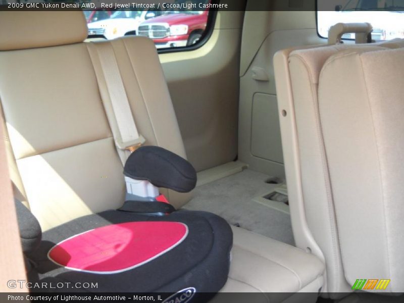 Red Jewel Tintcoat / Cocoa/Light Cashmere 2009 GMC Yukon Denali AWD