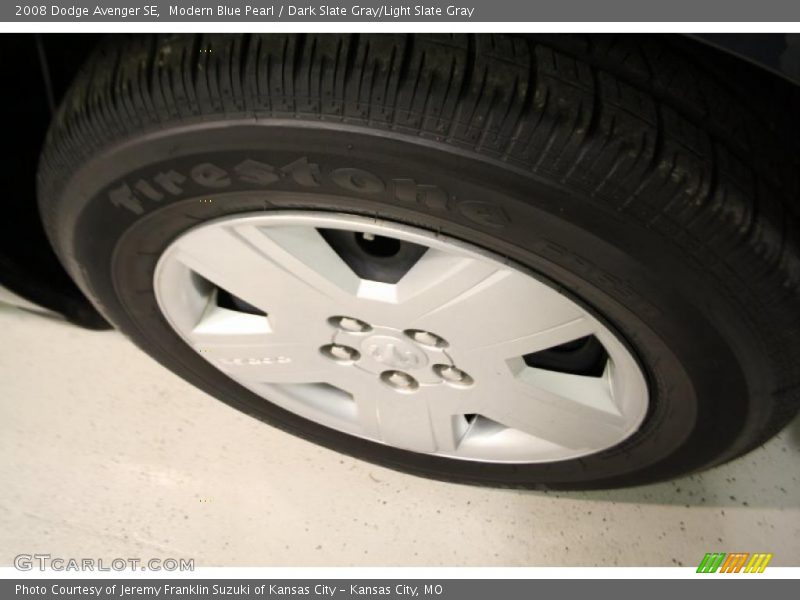 Modern Blue Pearl / Dark Slate Gray/Light Slate Gray 2008 Dodge Avenger SE