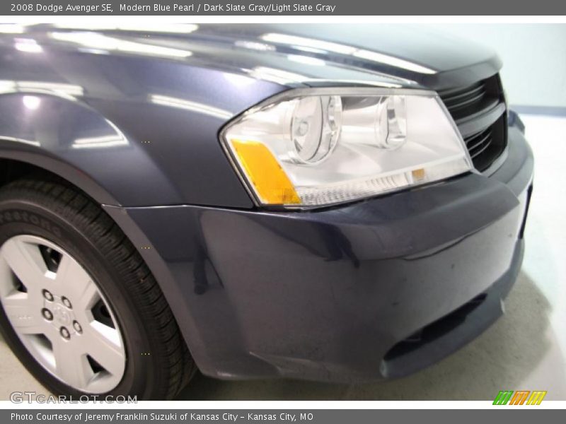 Modern Blue Pearl / Dark Slate Gray/Light Slate Gray 2008 Dodge Avenger SE