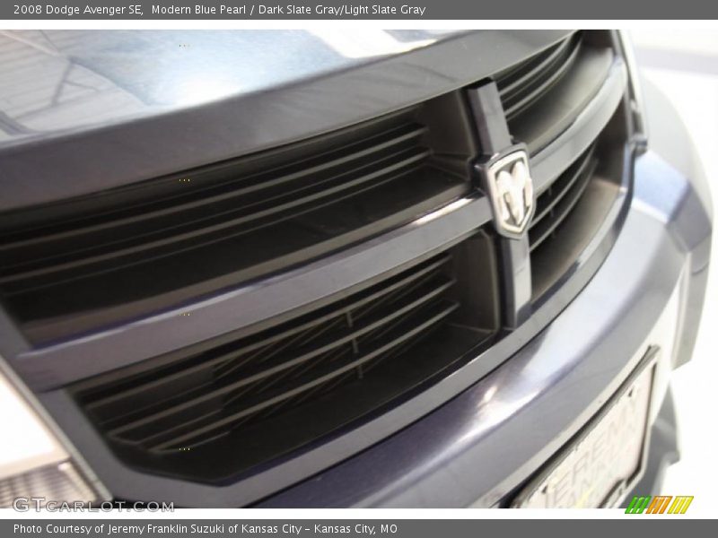 Modern Blue Pearl / Dark Slate Gray/Light Slate Gray 2008 Dodge Avenger SE