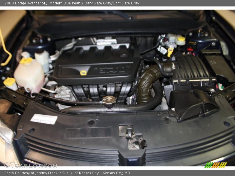 Modern Blue Pearl / Dark Slate Gray/Light Slate Gray 2008 Dodge Avenger SE