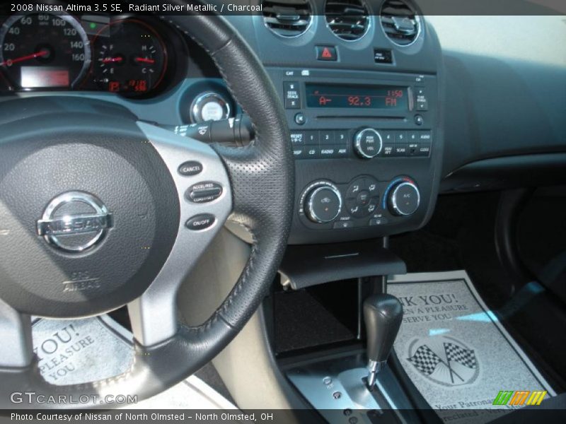 Radiant Silver Metallic / Charcoal 2008 Nissan Altima 3.5 SE