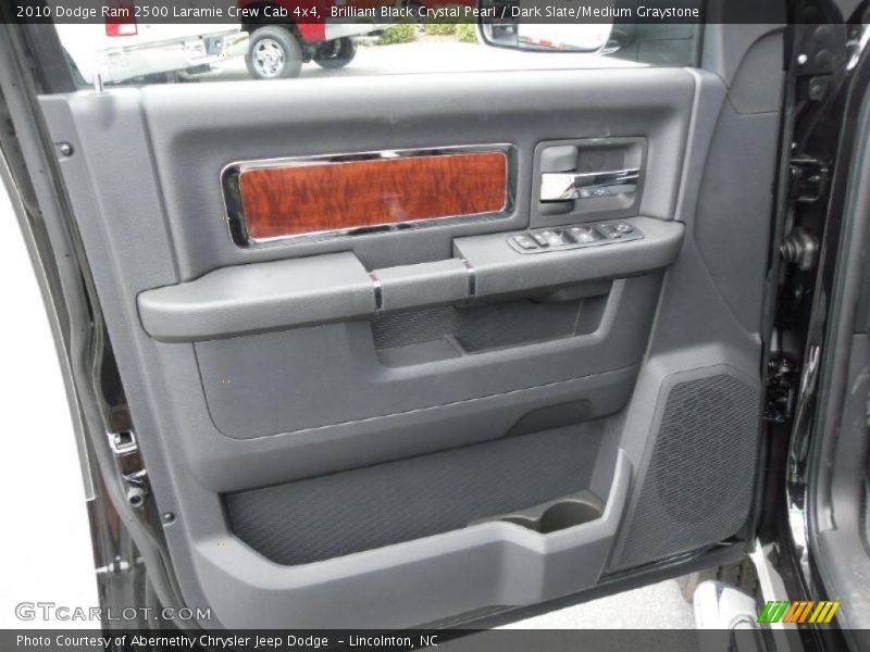 Brilliant Black Crystal Pearl / Dark Slate/Medium Graystone 2010 Dodge Ram 2500 Laramie Crew Cab 4x4