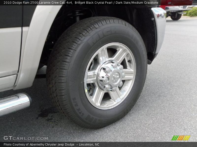 Brilliant Black Crystal Pearl / Dark Slate/Medium Graystone 2010 Dodge Ram 2500 Laramie Crew Cab 4x4