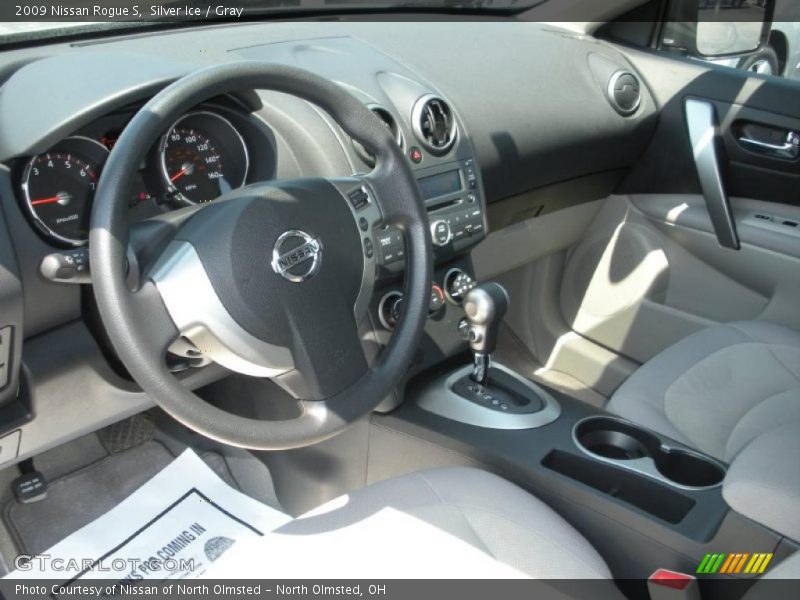 Silver Ice / Gray 2009 Nissan Rogue S