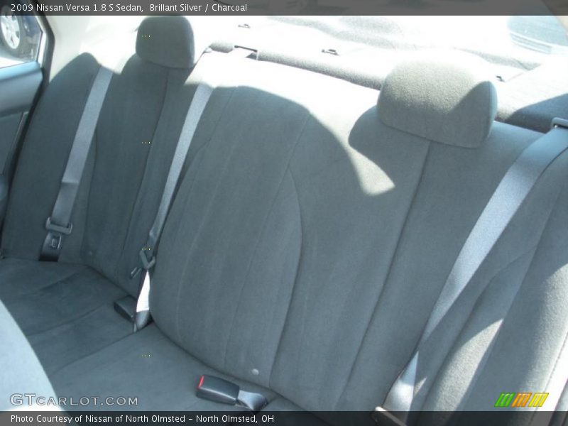 Brillant Silver / Charcoal 2009 Nissan Versa 1.8 S Sedan