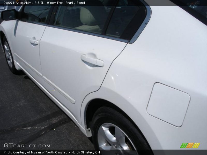 Winter Frost Pearl / Blond 2009 Nissan Altima 2.5 SL