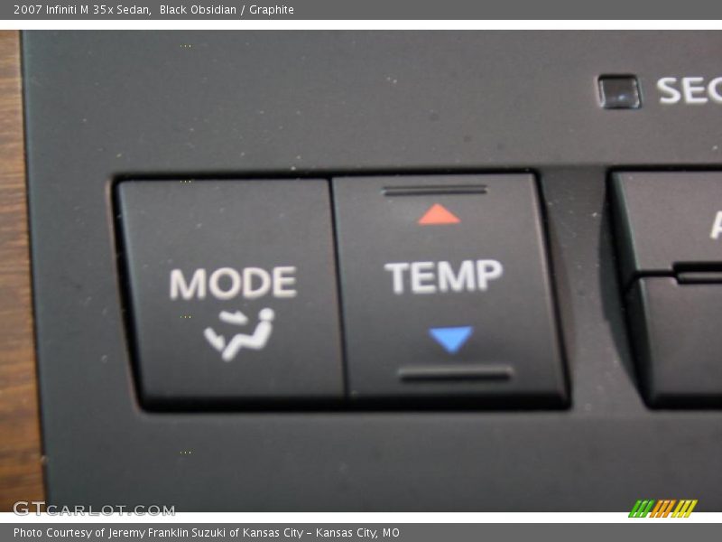 Black Obsidian / Graphite 2007 Infiniti M 35x Sedan