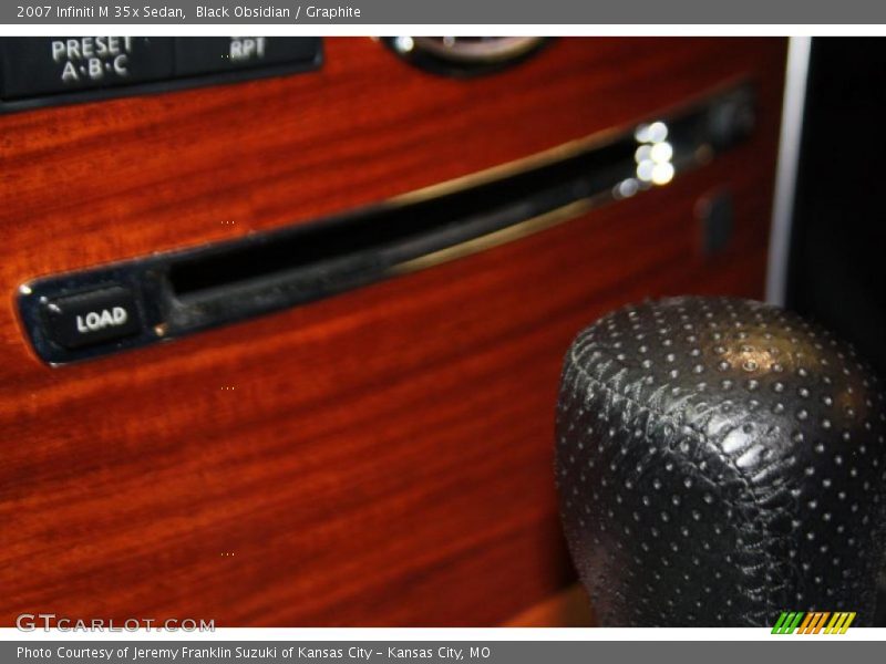 Black Obsidian / Graphite 2007 Infiniti M 35x Sedan