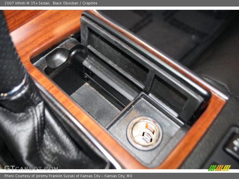 Black Obsidian / Graphite 2007 Infiniti M 35x Sedan