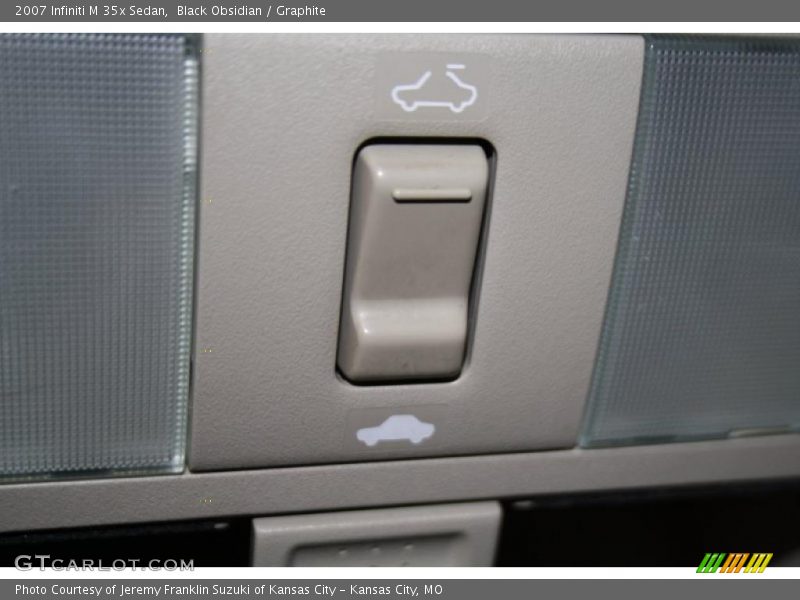Black Obsidian / Graphite 2007 Infiniti M 35x Sedan