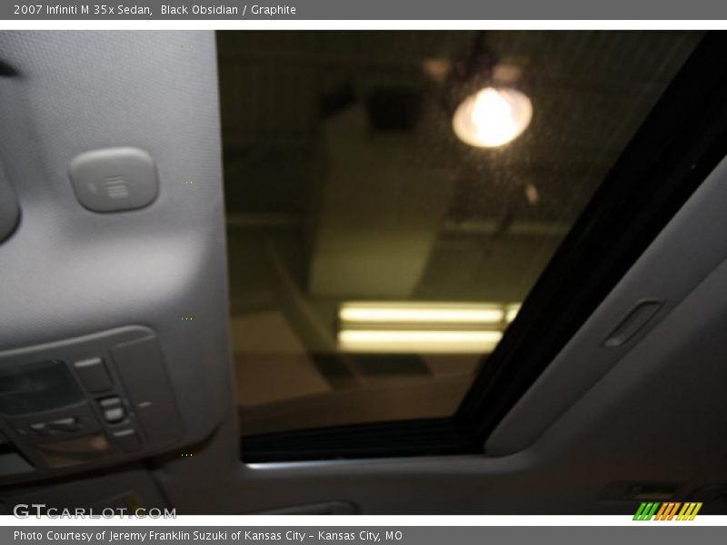 Black Obsidian / Graphite 2007 Infiniti M 35x Sedan