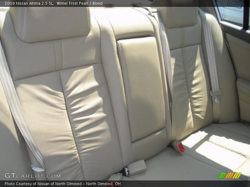 Winter Frost Pearl / Blond 2009 Nissan Altima 2.5 SL