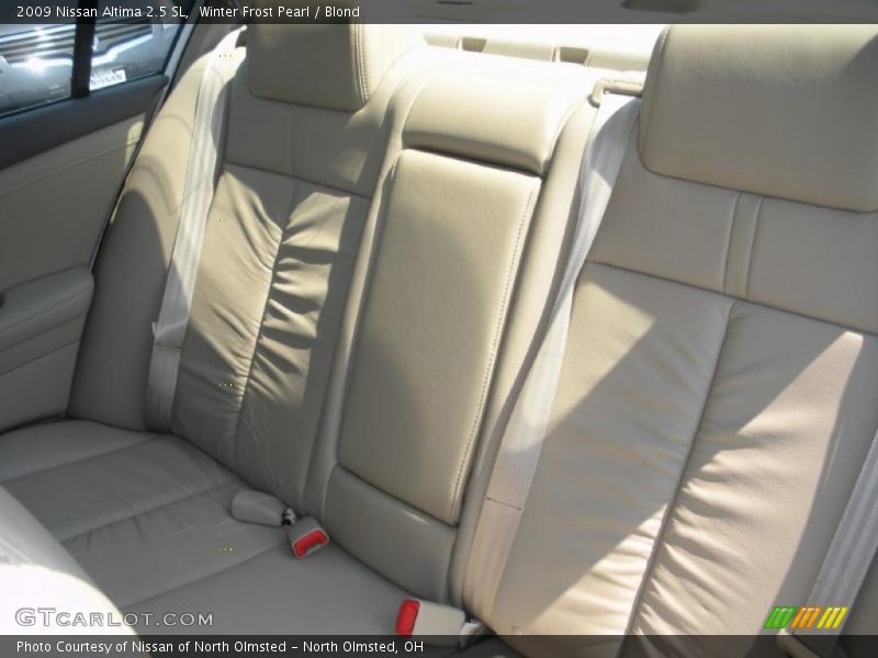 Winter Frost Pearl / Blond 2009 Nissan Altima 2.5 SL