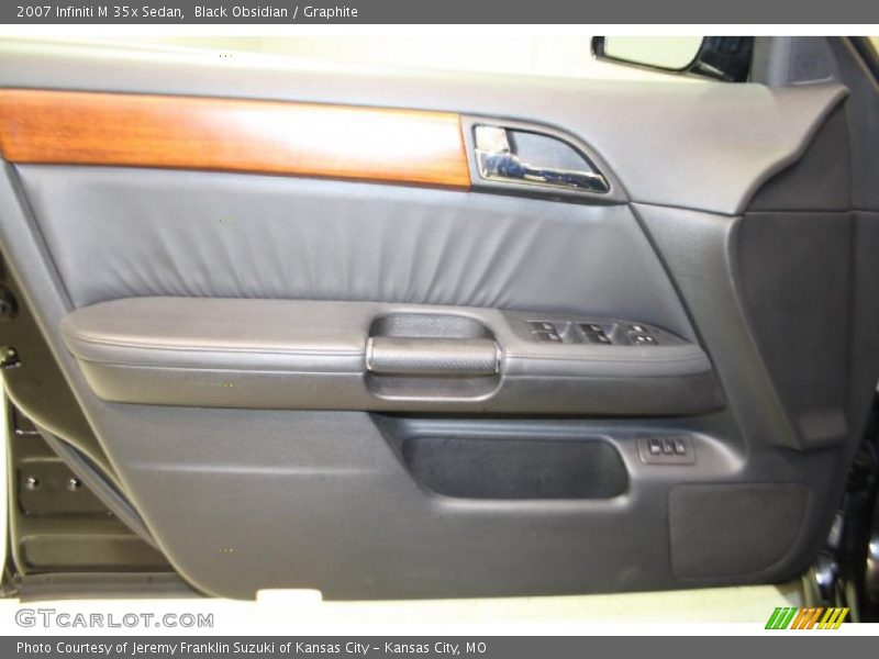 Black Obsidian / Graphite 2007 Infiniti M 35x Sedan