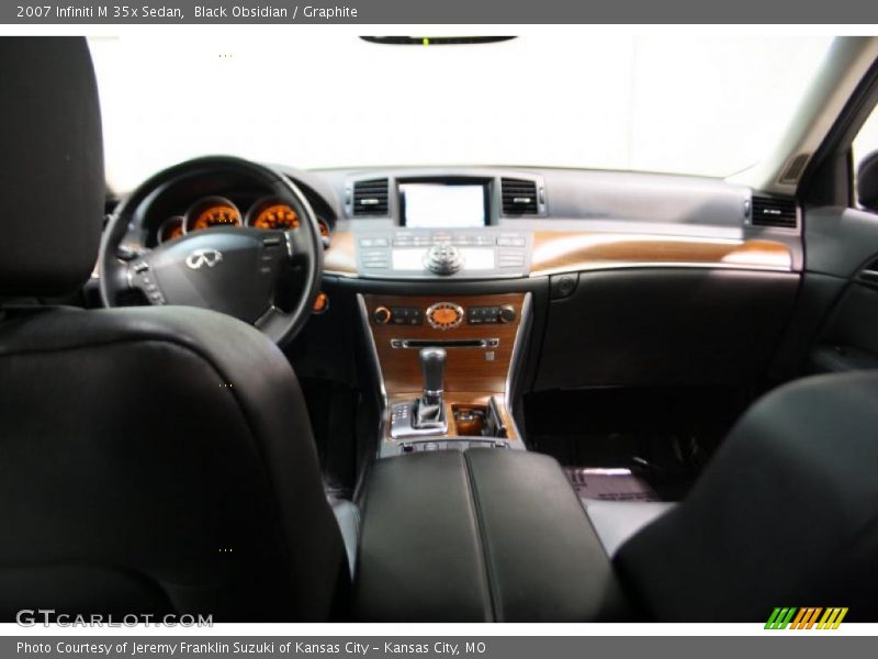 Black Obsidian / Graphite 2007 Infiniti M 35x Sedan
