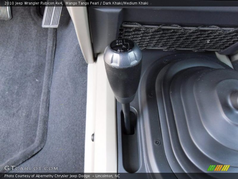 Mango Tango Pearl / Dark Khaki/Medium Khaki 2010 Jeep Wrangler Rubicon 4x4