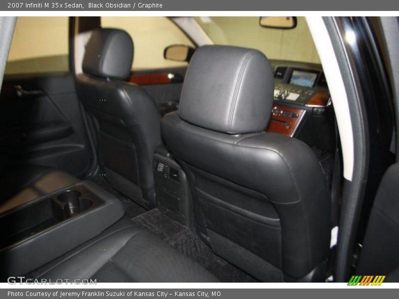 Black Obsidian / Graphite 2007 Infiniti M 35x Sedan