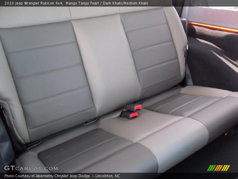 Mango Tango Pearl / Dark Khaki/Medium Khaki 2010 Jeep Wrangler Rubicon 4x4