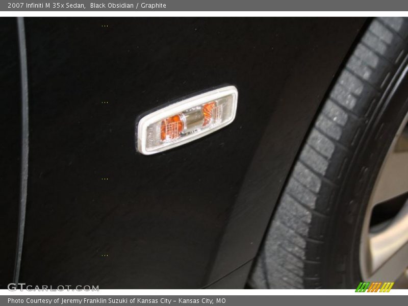 Black Obsidian / Graphite 2007 Infiniti M 35x Sedan
